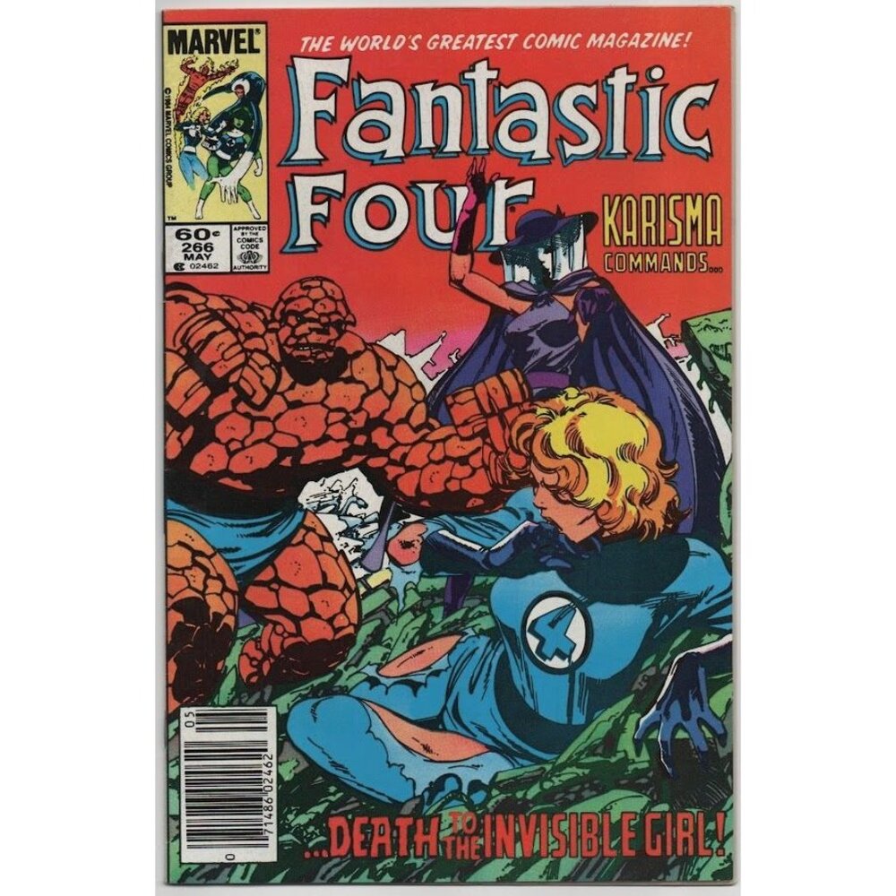 Fantastic Four 266 Marvel 1984 FN/VF 7.0 1st Appearance Karisma John Byrne art